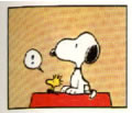 Snoopy e Woodstock, creati da Charles M. Schulz