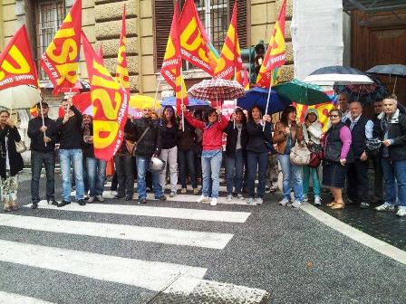 Lavoratori pubblici davanti al MEF