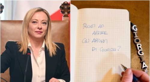 Giorgia Meloni e la sua agenda