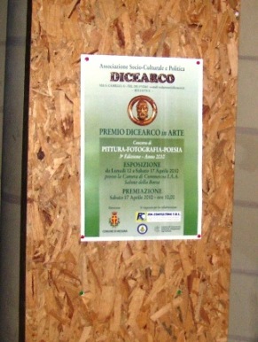 Locandina Premio Dicearco