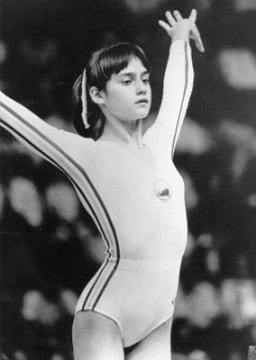 Nadia Comaneci alle Olimpiadi di Montreal