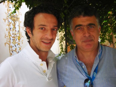 Orazio Leotta (il nostro inviato) e Salvo Ficarra 