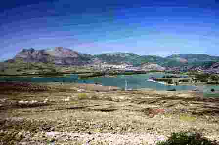Panoramica sul lago di Piana