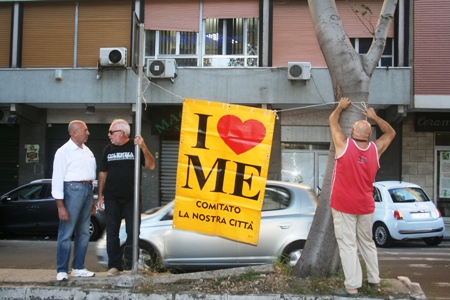 Preparativi per la manifestazione