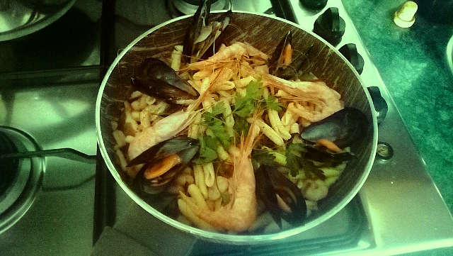 Garganelli alla pescatora
