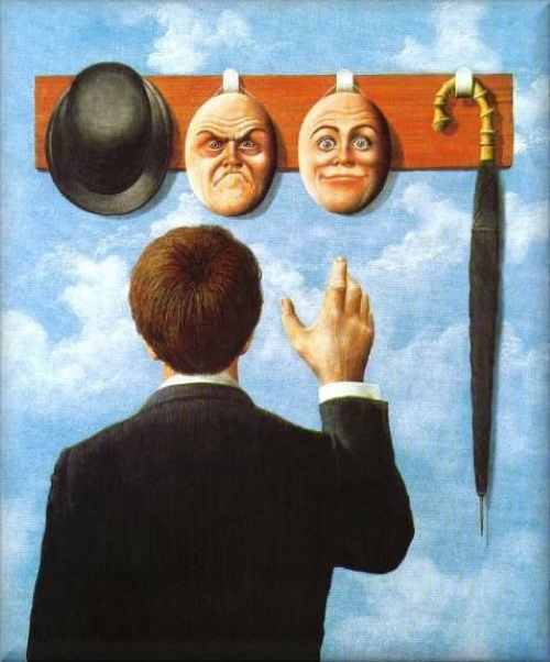 ipocrisia - MAGRITTE