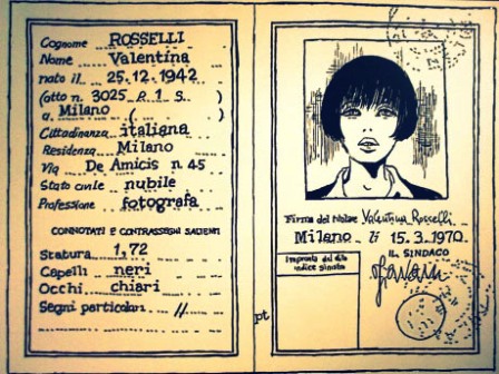 la Carta d\'identità di Valentina